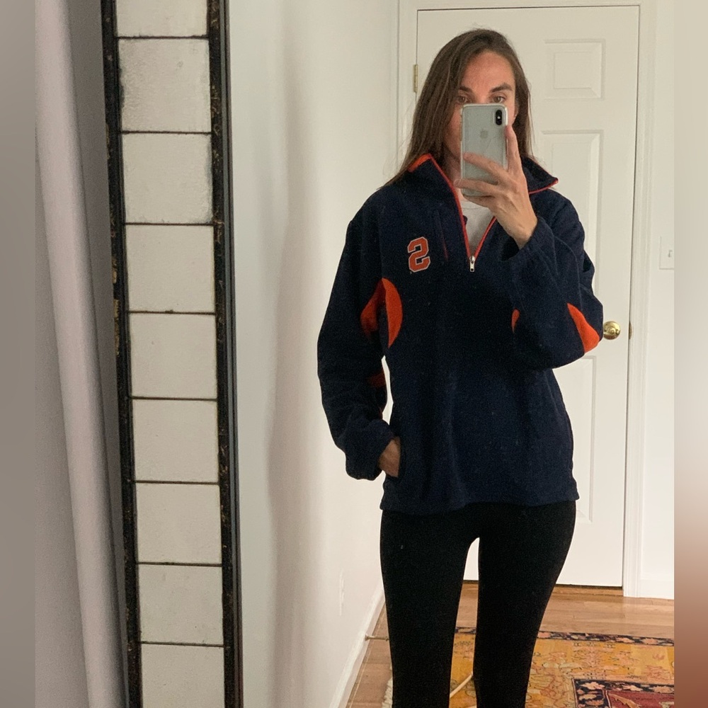 Syracuse 1/4 zip Fleece Women’s Jacket small XS or youth